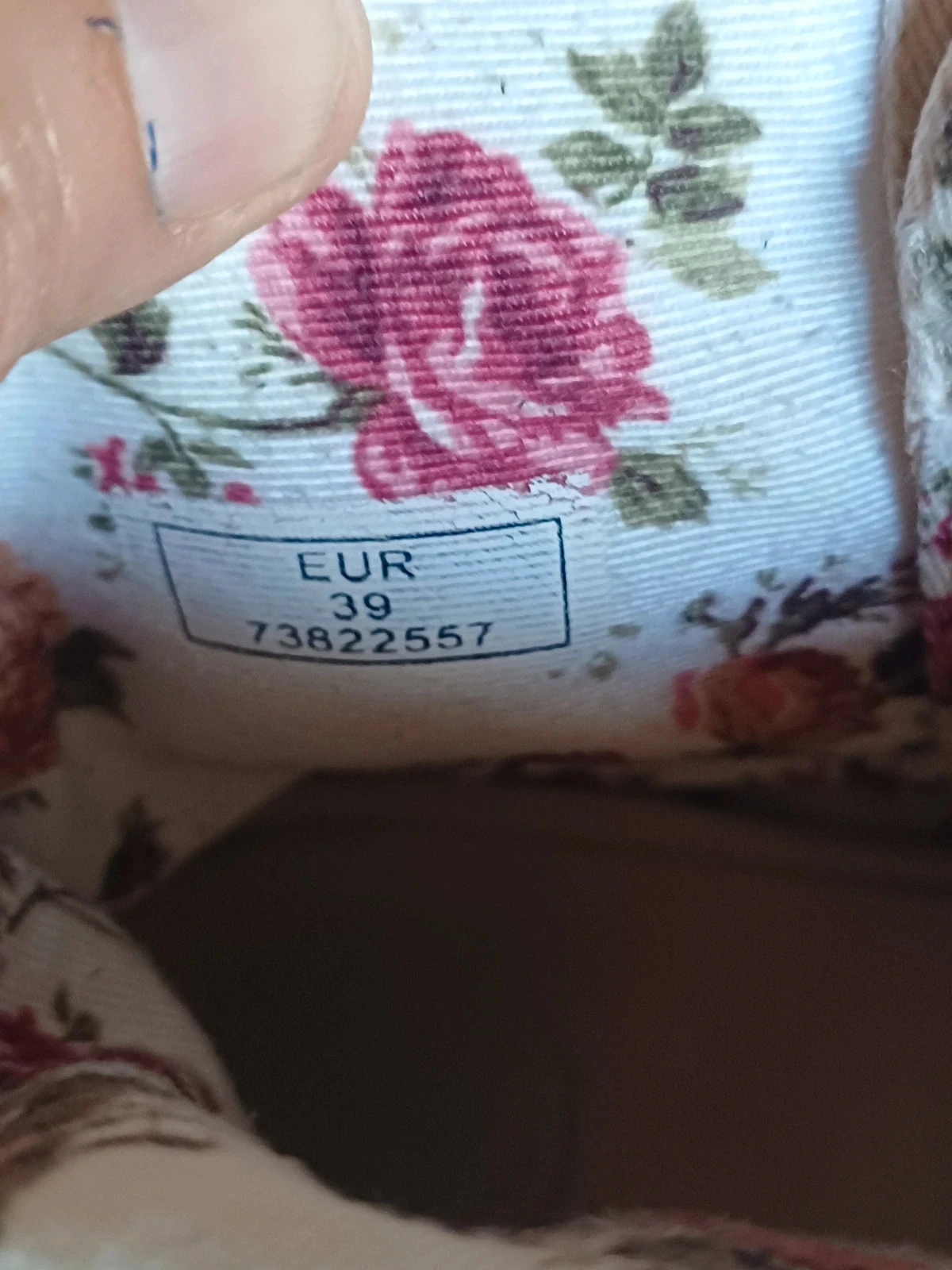 Palladium blanc cassé fleuri  pointure 39 – photo 6